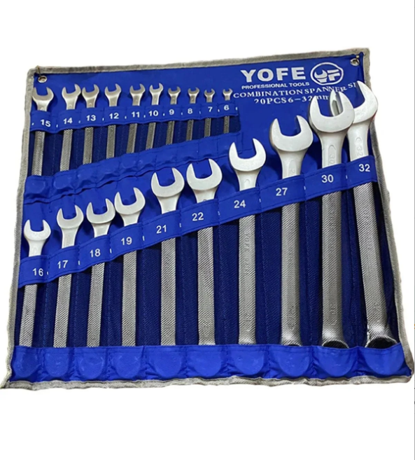 Yofe Kombine Anahtar Takımı 20 PARÇAKombine Anahtarlar