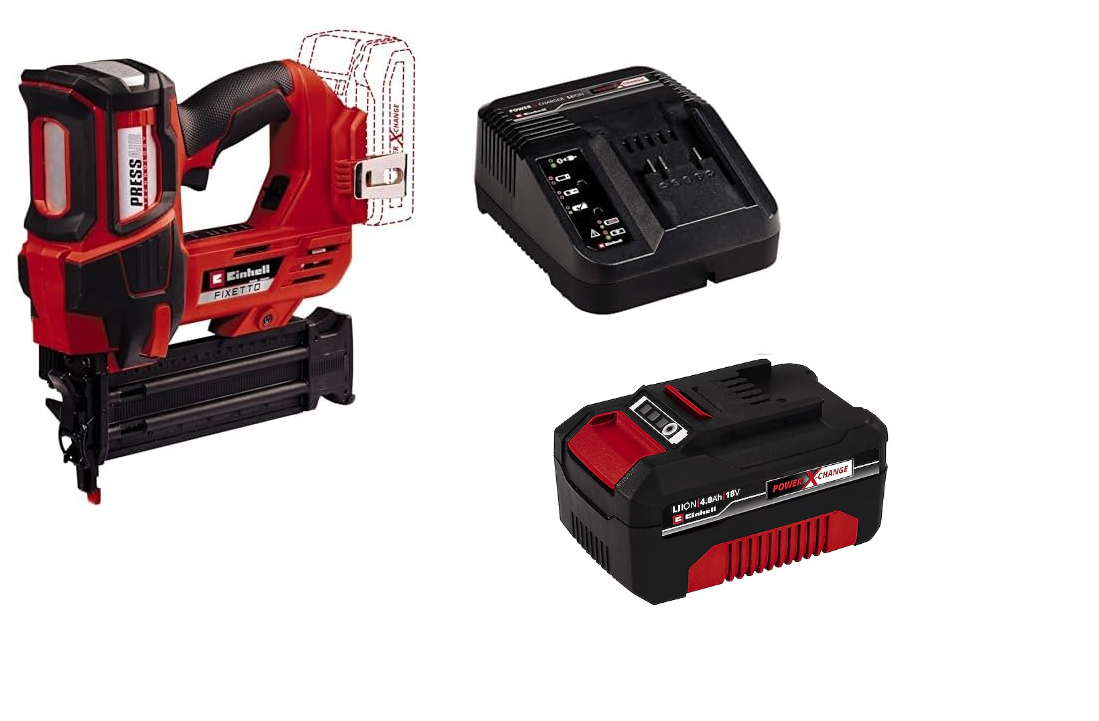 Einhell Fıxetto 18/50 N 1X4.0 Ah Akülü Çivi Çakma MakinesiÇivi Tabancaları