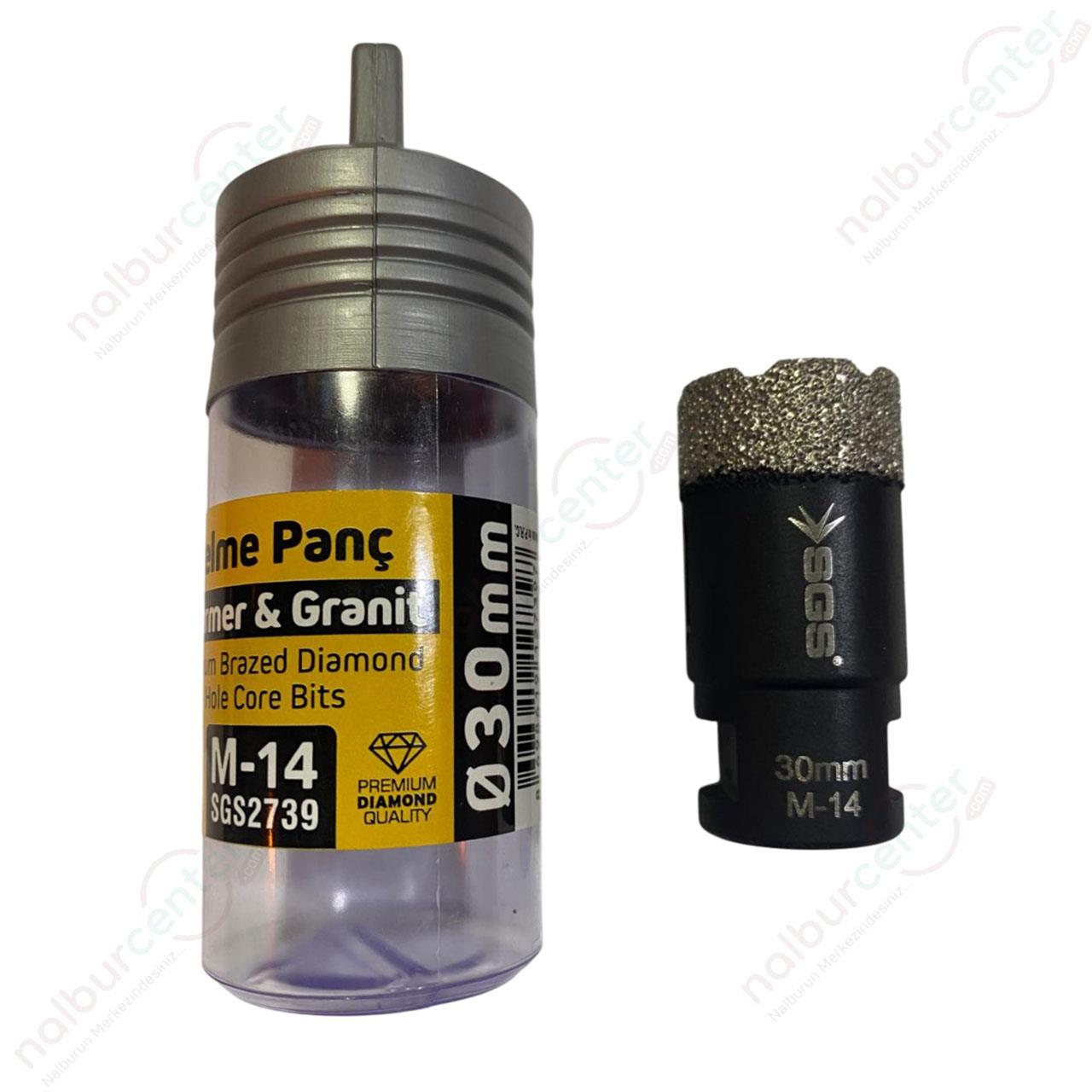 SGS Mermer Ve Granit Delme Panç 30 MM SGS2739Pançlar