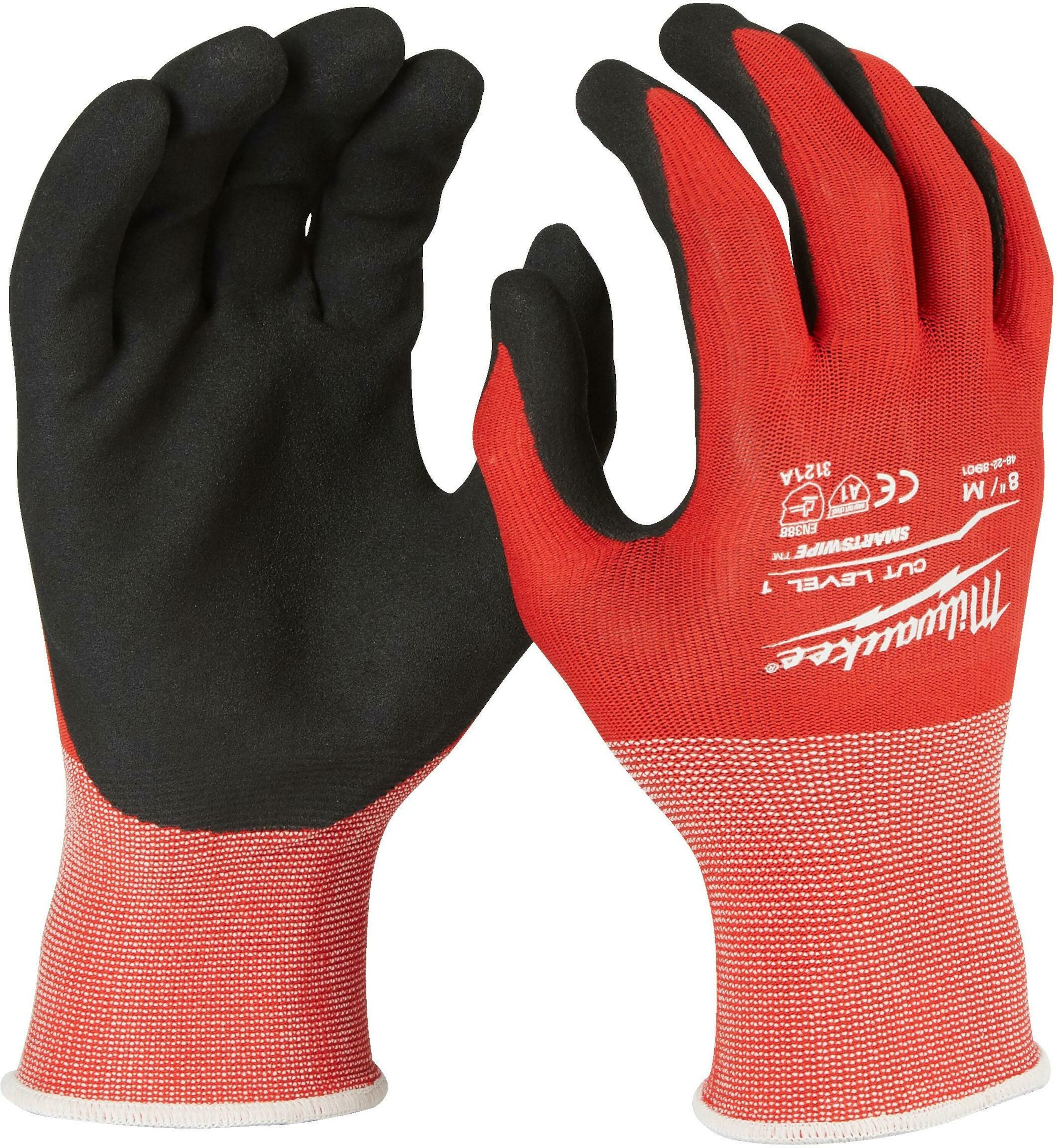 Milwaukee 1.Derece Kesik Korumalı Nitril Eldiven S/7 4932479712Eldivenler