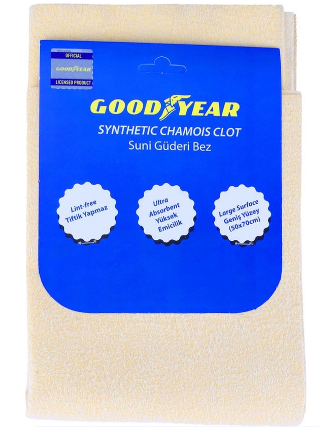 Goodyear Suni Güderi Bez 50*70 CM 701071Oto Bakım