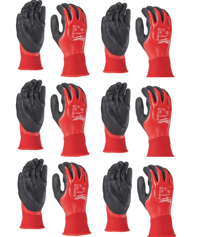 Milwaukee Sıvı ve Yağ 1.Derece Kesik Korumalı Eldiven 10/XL PK(12) 4932493226Eldivenler