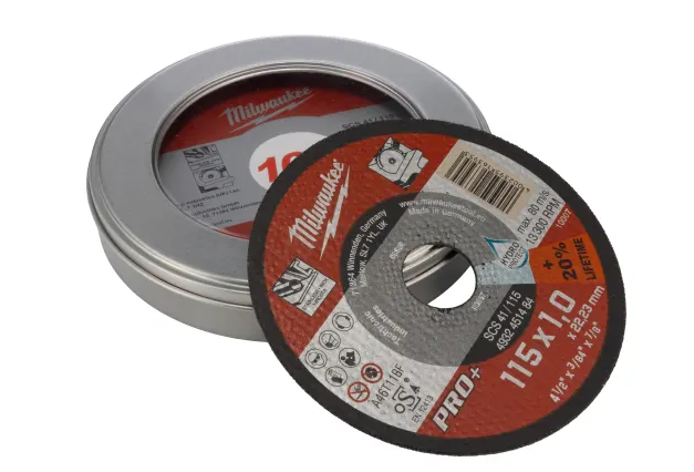 Milwaukee İnox Kesme Taşı Metal Kutu 10'LU 4932478997Kesiciler
