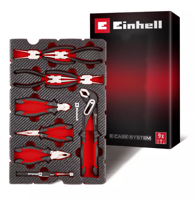 Einhell Pense Seti 9 Parça 370522Penseler