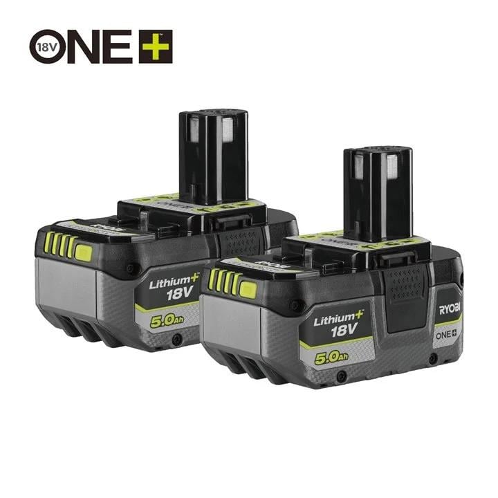 Ryobi RB1850 Akü Seti 18V 2x5.0AH 5133005305Yedek Akü & Şarj Cihazları