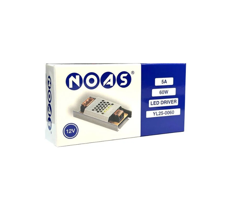 Noas Slim Led Trafo 60W 5A YL25-0060Led Trafolar