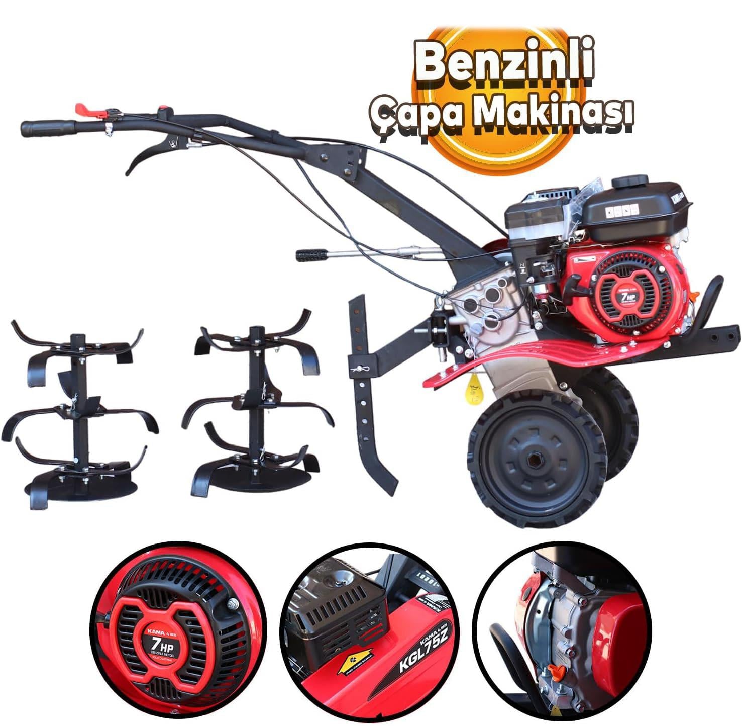 Kama Benzinli Çapa Makinası KGL75ZÇapa Makineleri