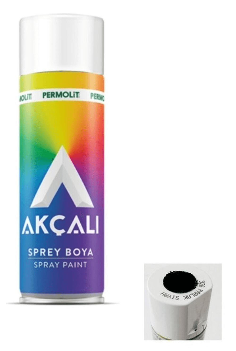 Akçalı Sprey Boya 400 Ml Parlak SiyahSprey Boyalar