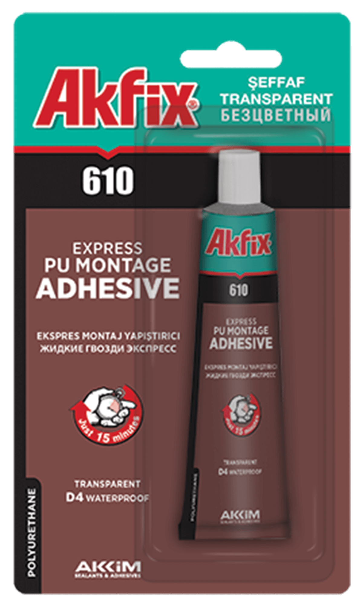 Akfix 610 Ekspres Montaj Yapıştırıcı 50ml