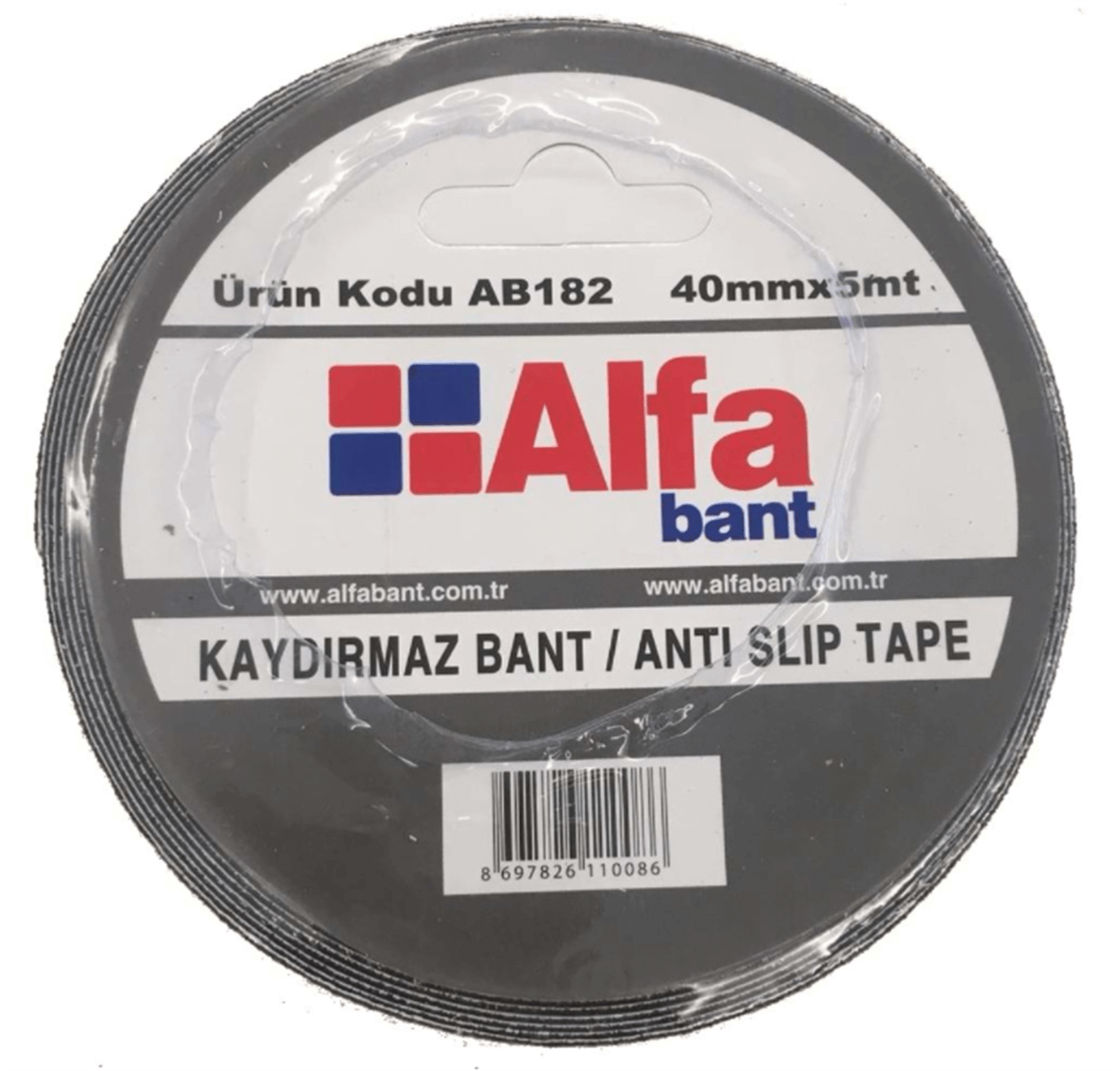 Alfa Bant Merdiven Kaydırmaz 40mmx5mt Ab182