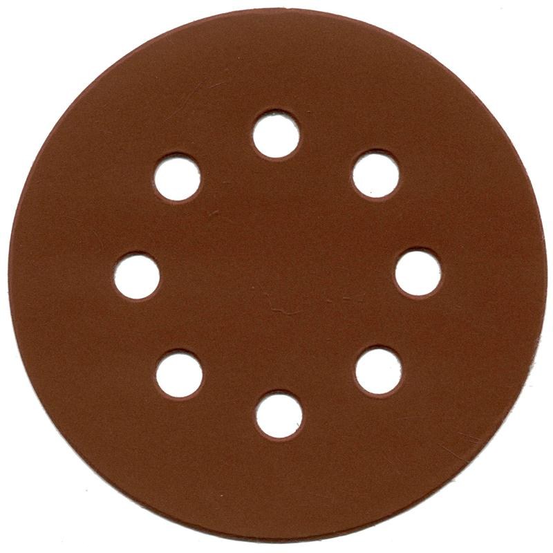 ALÜMİNYUM OKSİT CIRTLI 8 DELİKLİ DİSK ZIMPARA 125 mm 40 KUM