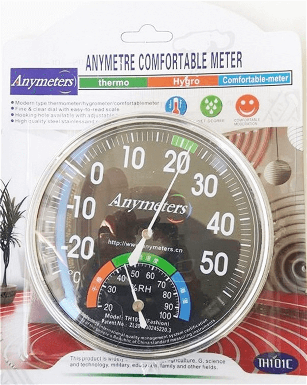 Anymetre Termometre Analog  TH101CÖlçüm Aletleri