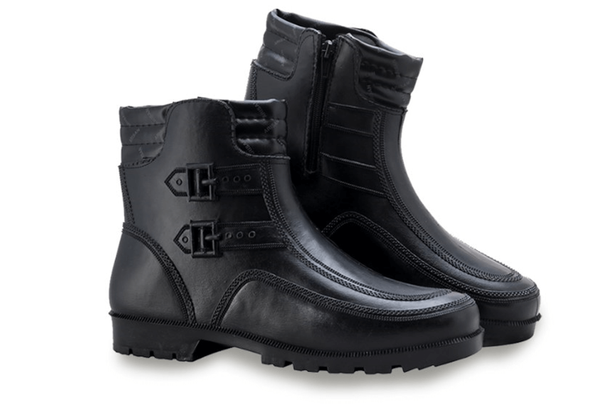 Arısan Yünlü Bot Siyah İş Ayakkabıları