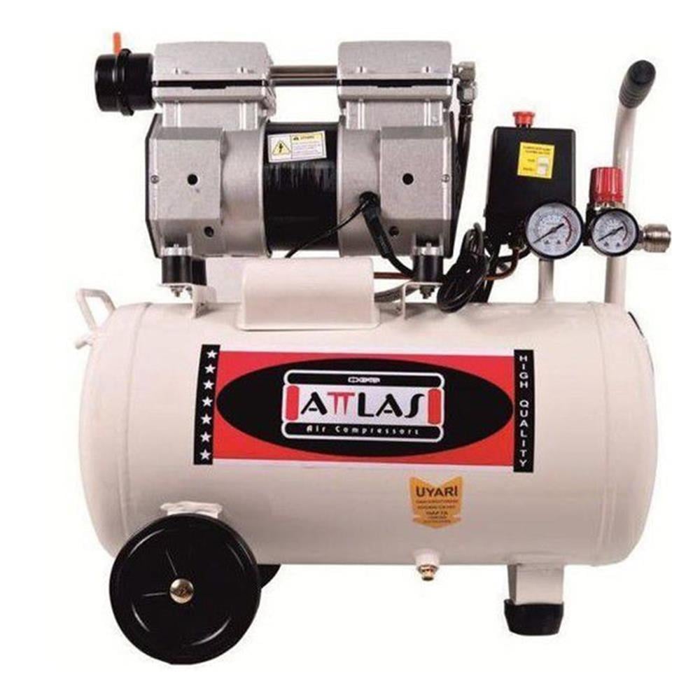 Attlas Sessiz Hava Kompresörü 25 Lt SK1025Monofaze