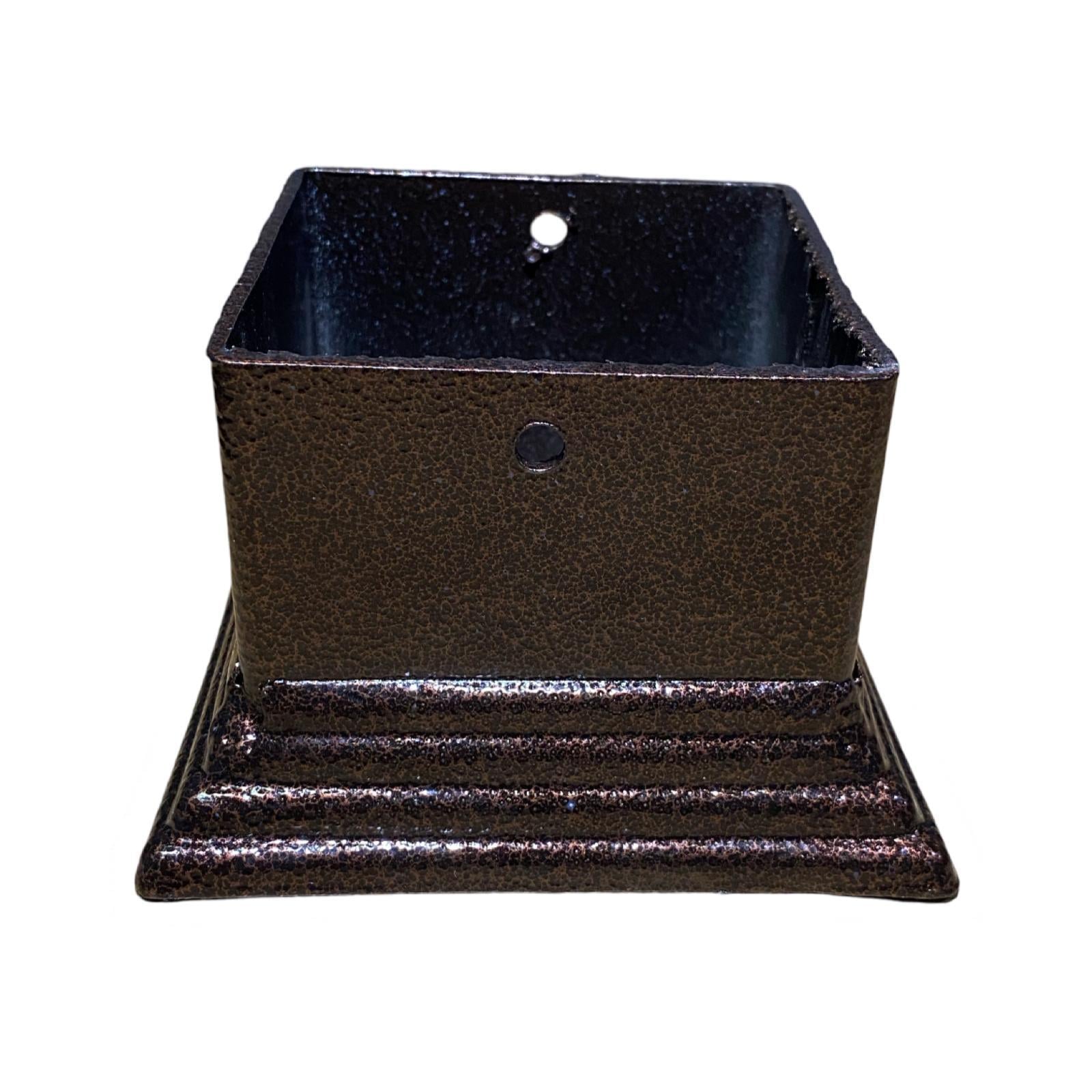 Pergüle Ayağı Japon Metal Bakır Renk 8.5cm X 8.5cmMobilya Hırdavatları