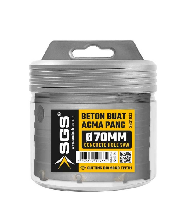 Sgs Beton Buat Açma Panç 70 mm SGS1933Pançlar
