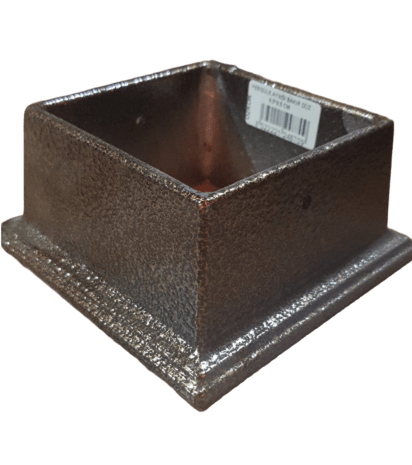 Pergüle Ayağı Döküm Bakır Renk 9.5CM X 9.5CMMobilya Hırdavatları