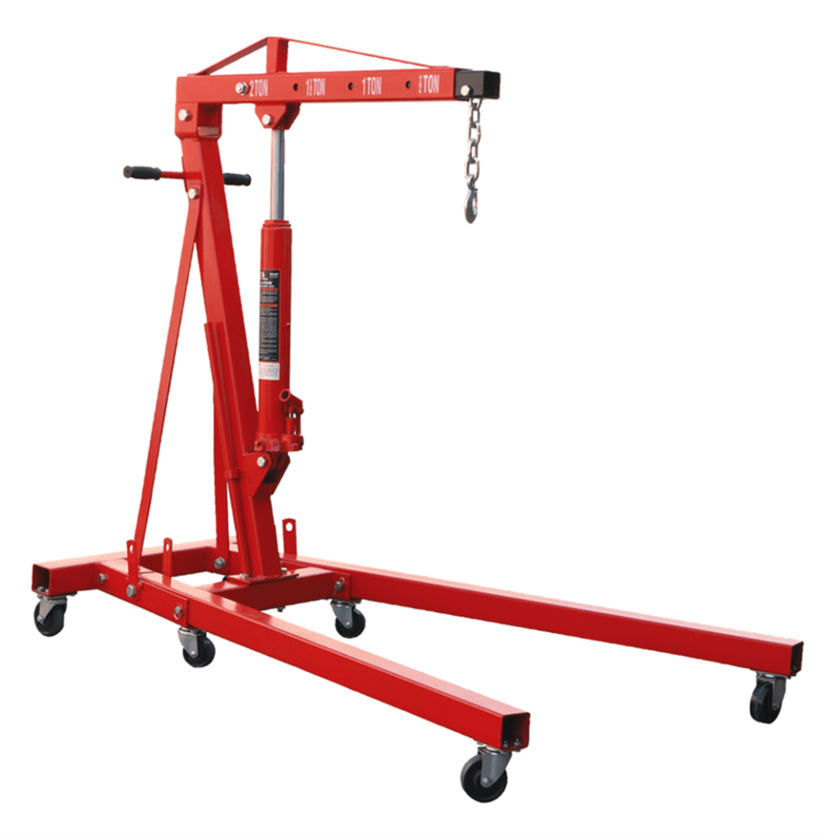 BIGRED T32002X 3 Ayaklı Vinç 2 Ton Katlanır