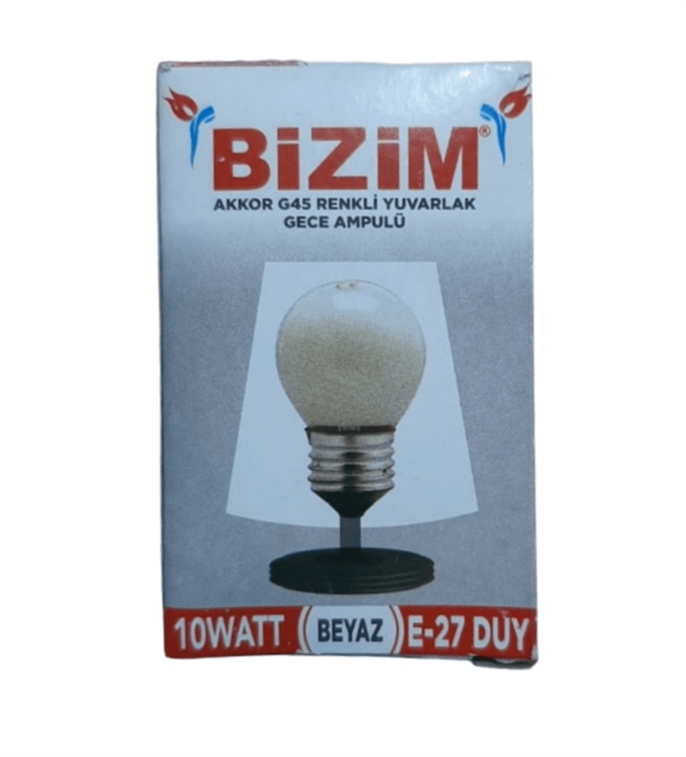 Bizim 7W Gece Ampul BeyazGece Lambaları