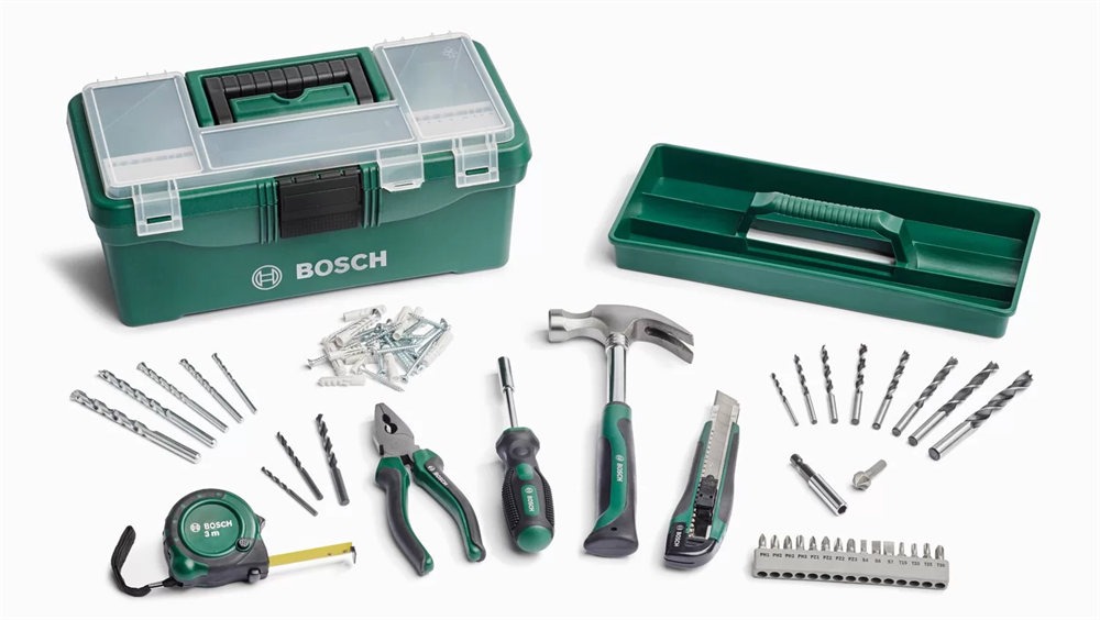Bosch 73 Parça Toolbox Aksesuar Seti 2607011660Takım Çantaları