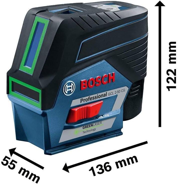 Bosch Çizgi Lazer Gcl 2-50 Cg+ Rm2 Sabitleme Aparatı 0601066H00Lazer Hizalayıcılar