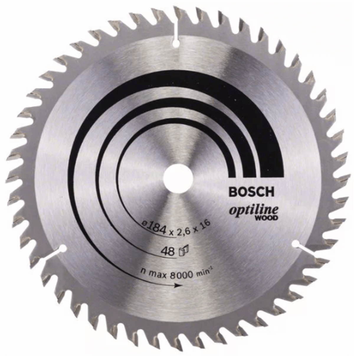 Bosch Daire Testere Bıçağı 184x2,6x16 Mm 48 Diş