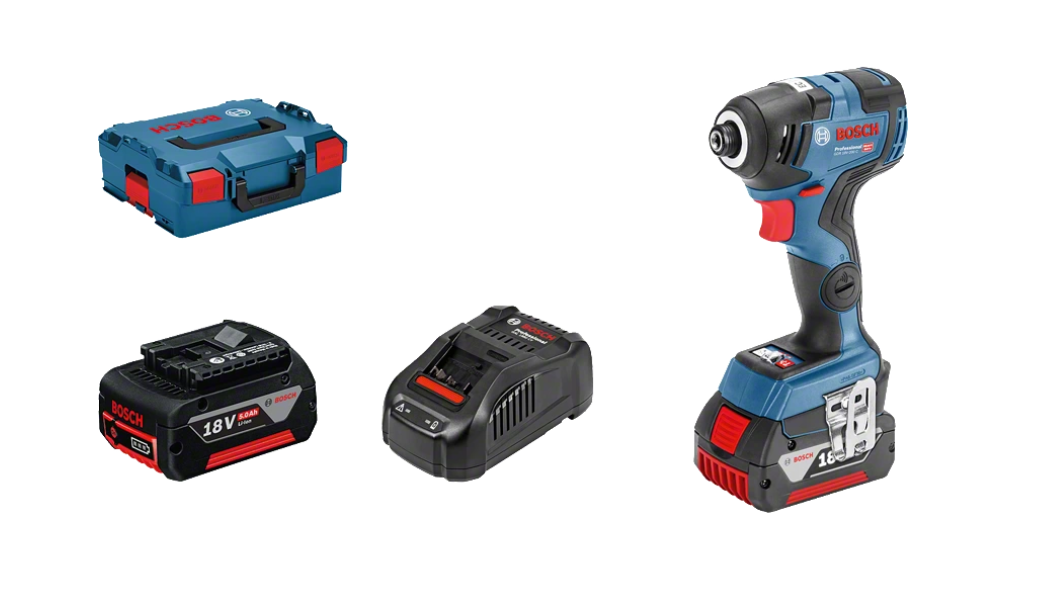 Bosch GDR 18v-200 C 4Ah Darbeli Somun Sıkma Şarjlı+ 2x AküAkülü Somun Sıkma Makinaları