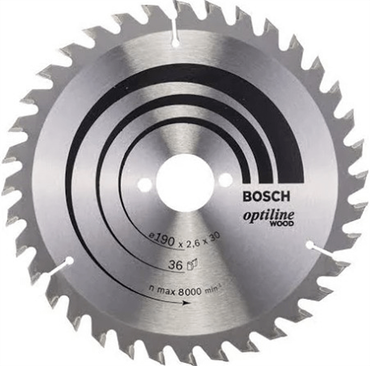 Bosch Optiline Wood 254x30 Mm 40 DişDaire Testere Bıçakları