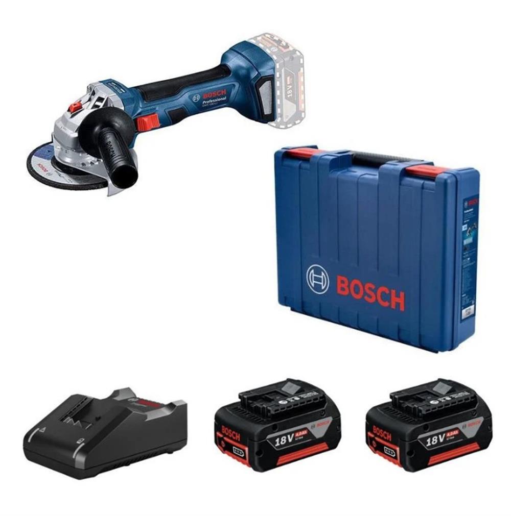 Bosch Şarjlı Taşlama GWS 180-LI 18V 4AH 3601JH9022Akülü Avuç Taşlamalar