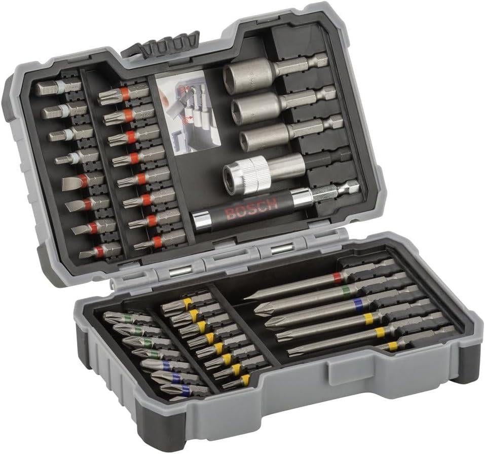 Bosch Vidalama Seti 43 Parça Extra HardVidalama Uçları