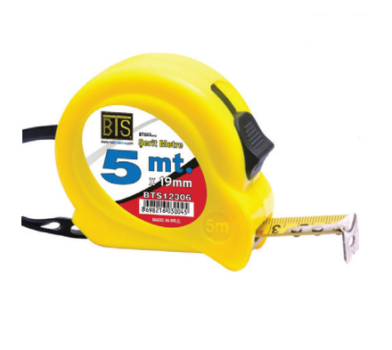 BTS Şerit Metre 5mt 25mm BTS12307Metreler