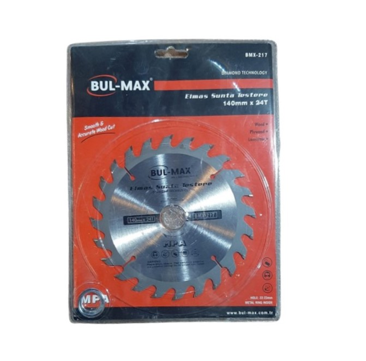 Bul-Max Elmas Sunta Testere 140 Mm BMX-217Daire Testereler