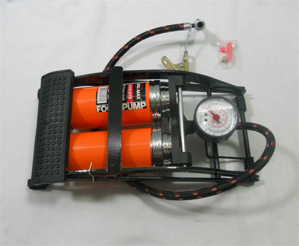 Bulmax Çift Piston Ayak Hava Pompası BMX-679             Ayak Pompaları