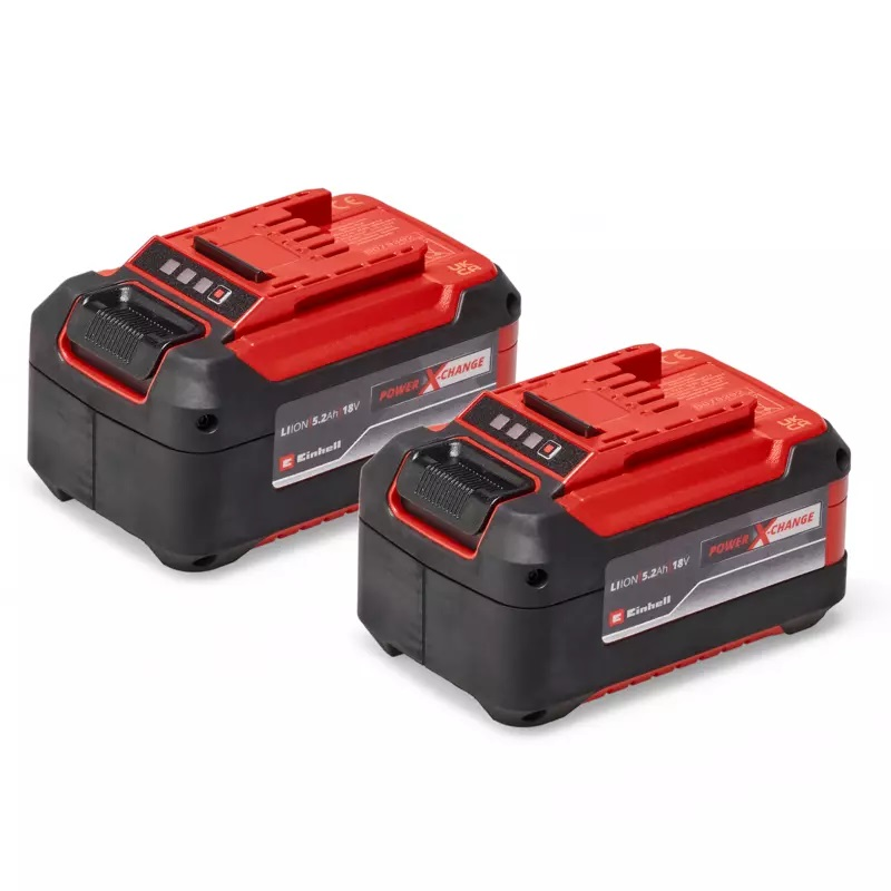 Einhell 2 Adet 18V 5,2AH Pxc Twinpack Akü 4511526Yedek Akü & Şarj Cihazları