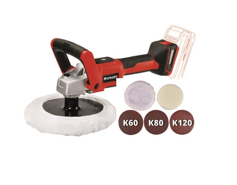 Einhell CE-CP 18/180 Lİ E Solo Polisaj Makinası 2093320Polisaj Makinaları