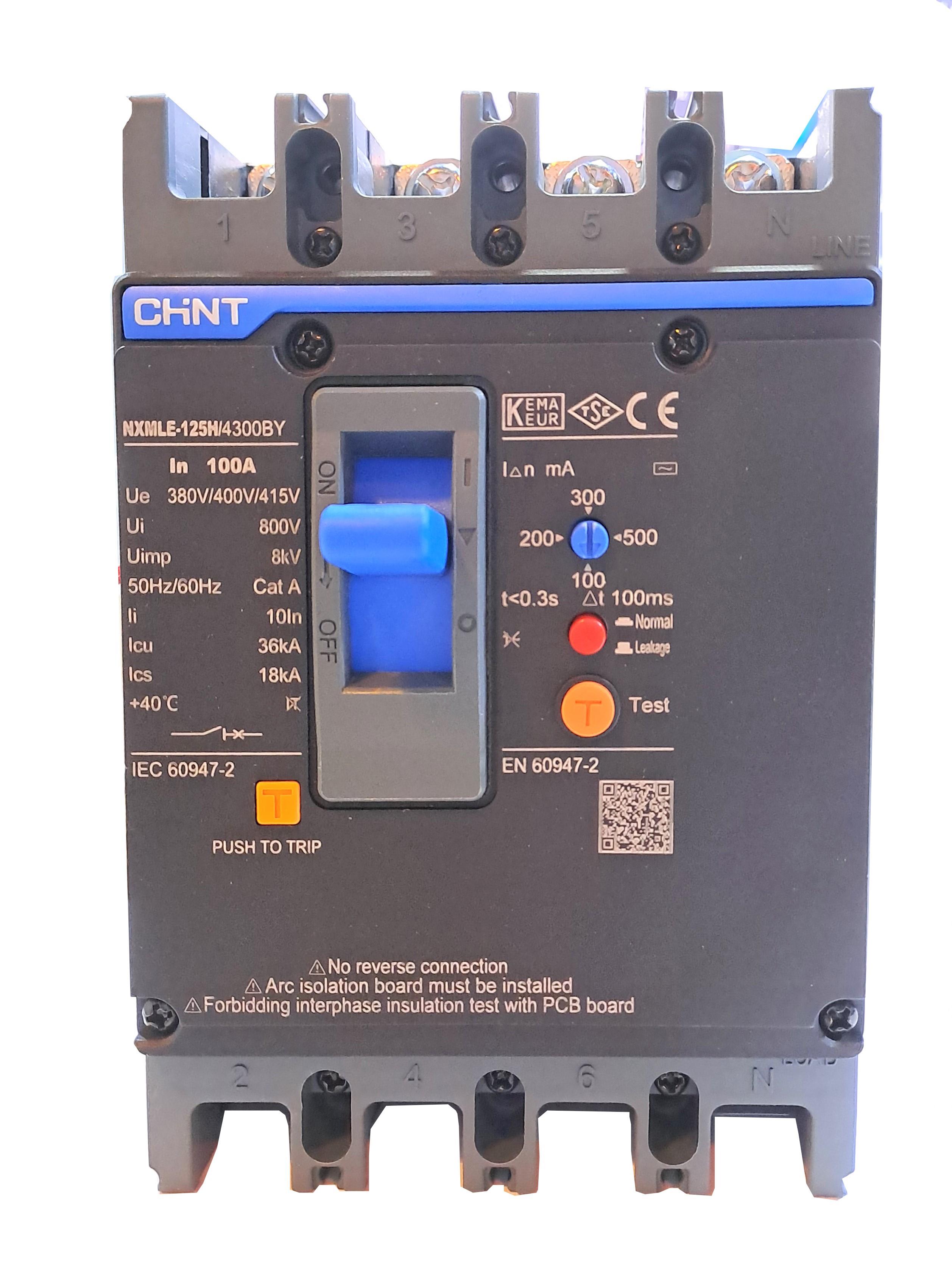 Chint NXM-250S/3300 Kompakt Şalter 3P 250A 36KA 131369Sigortalar