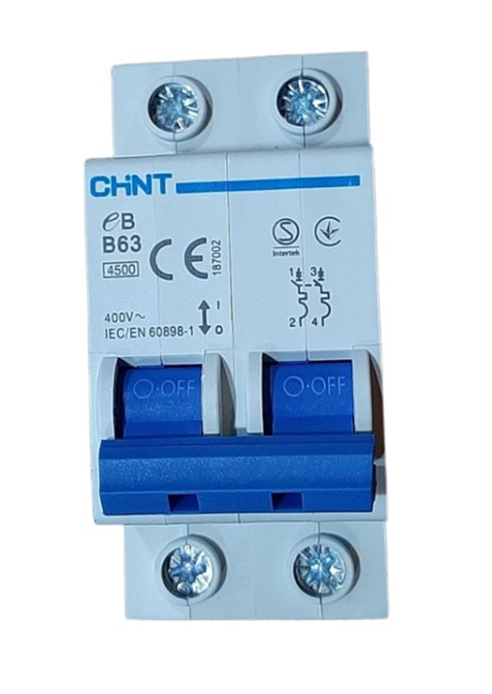 Chint W Otomat 2P B 63A 4,5KASigortalar