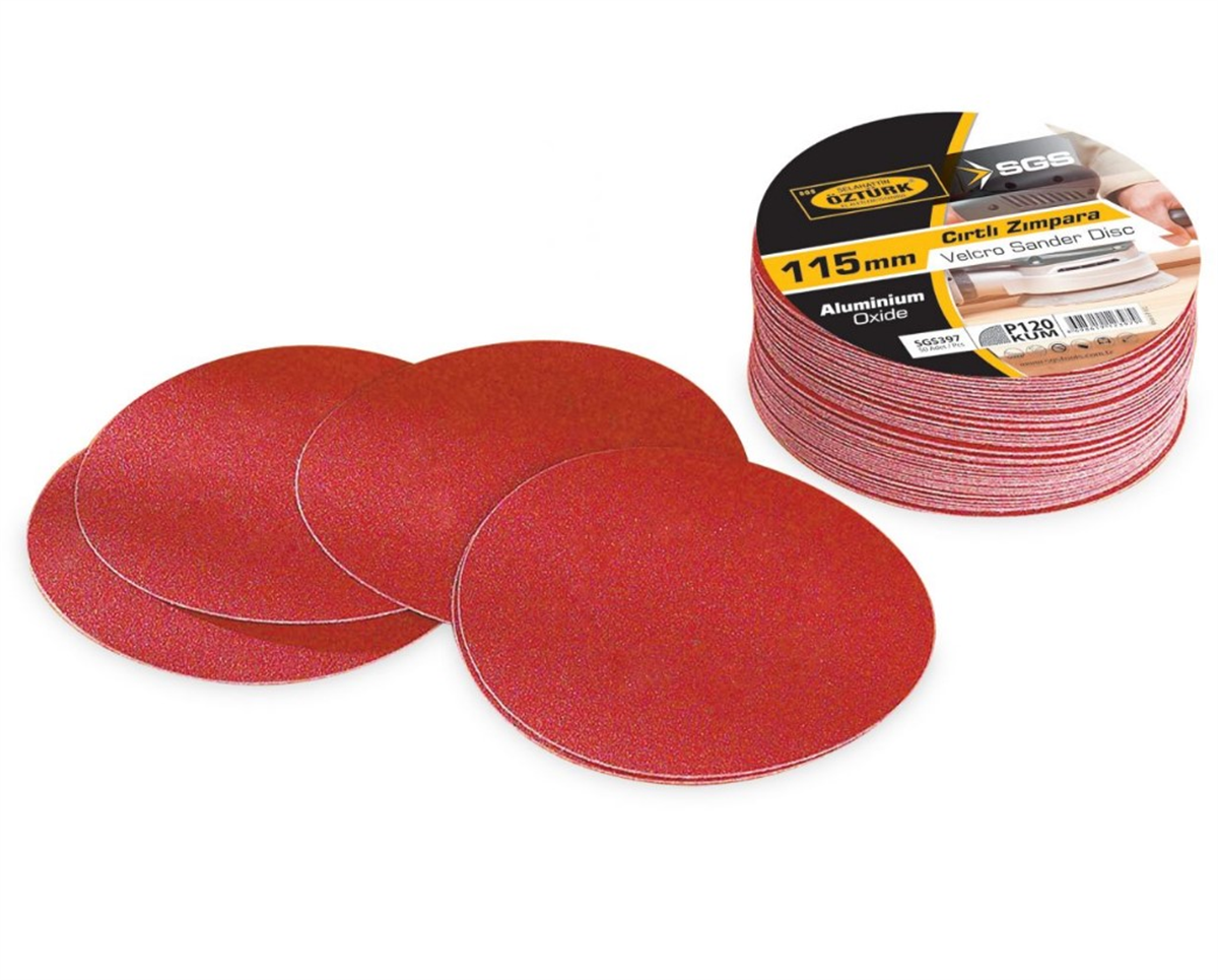 Cırt Zımpara 115mm P180 Kum 1 AdetZımparalar