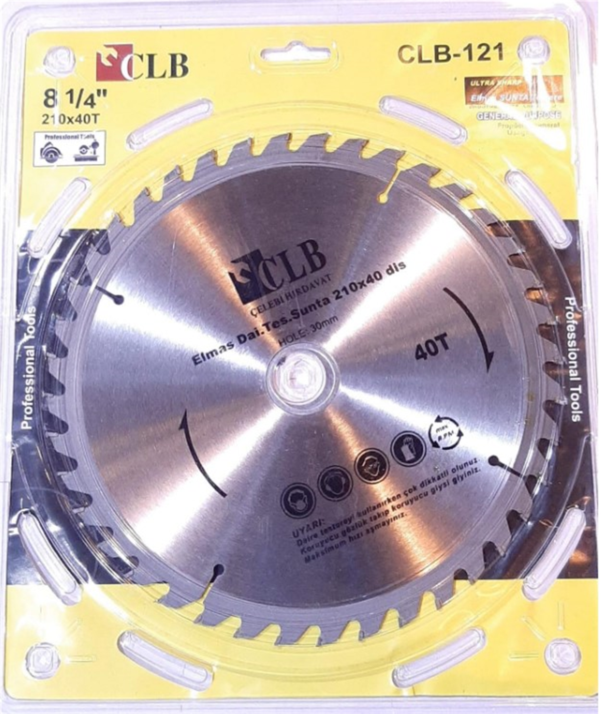 Clb Elmas Sunta Testere 210x40 DişDaire Testere Bıçakları