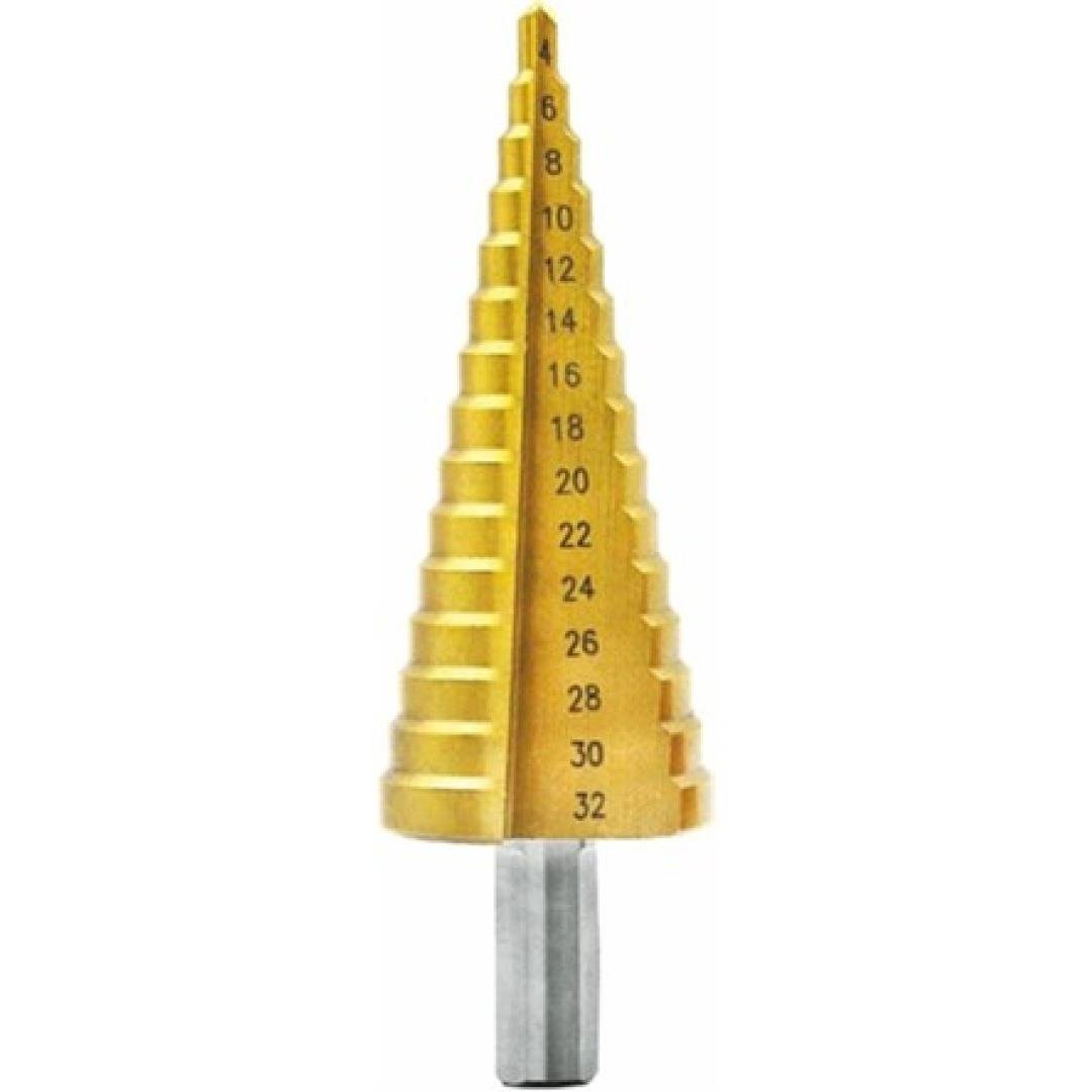 Cmc Kademeli Matkap Ucu Panç Sac Delgisi 4-32 Mm 6597Matkap Uçları