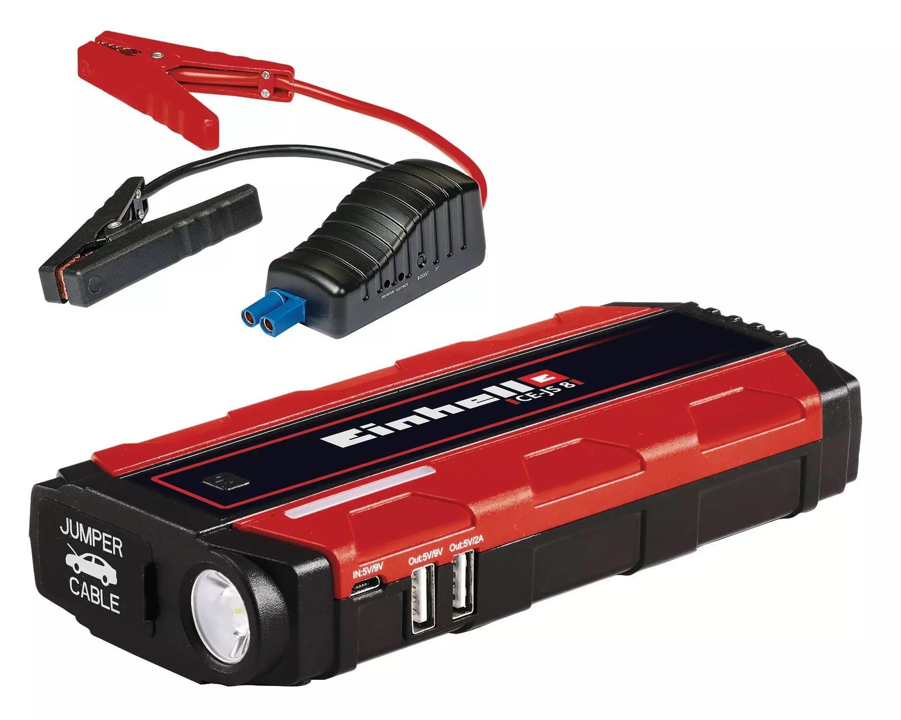 Einhell CE-JS 8/1 Şarj Ve Araç Akü Takviye Seti 1091511Yedek Akü & Şarj Cihazları