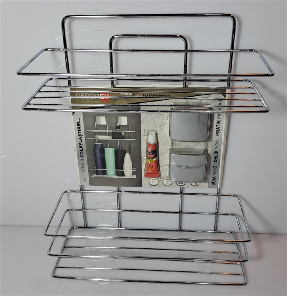 Decorev İkili Şampuanlık DC-4790Banyo Askıları