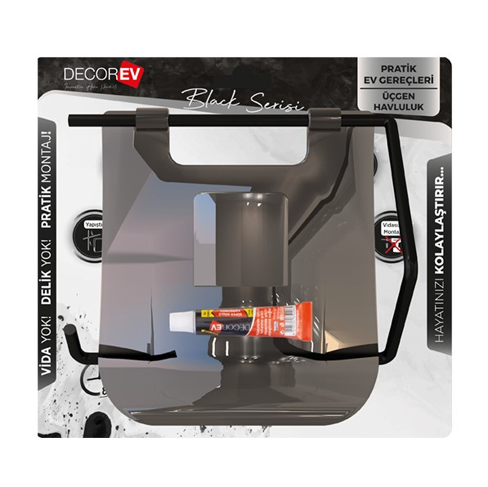 Decorev Kapaklı Wc Kağıtlık DC-5055Tuvalet Kağıtlığı