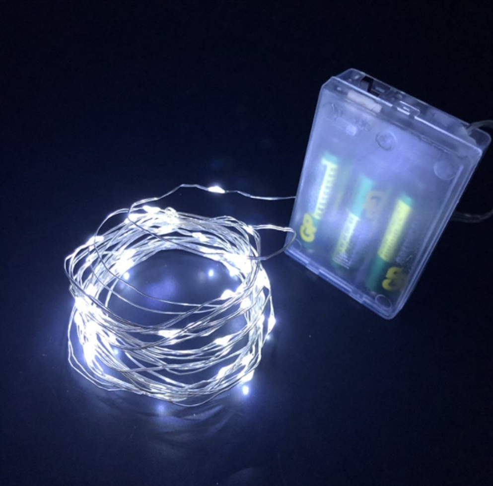 Dekoratif Pilli Peri Led Beyaz 10 MtLed Grubu