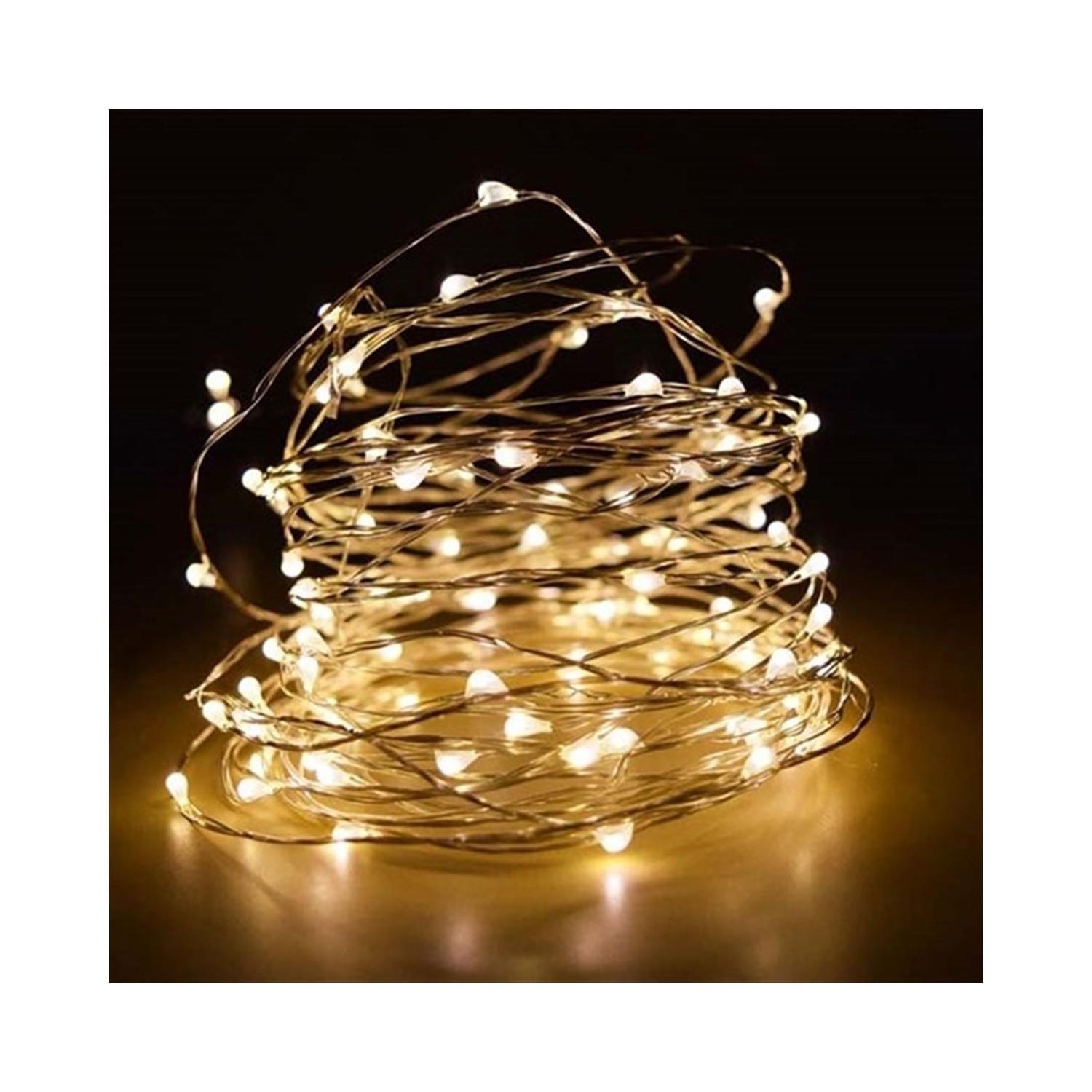 Dekoratif Pilli Peri Led Günışığı 10 MtLed Grubu