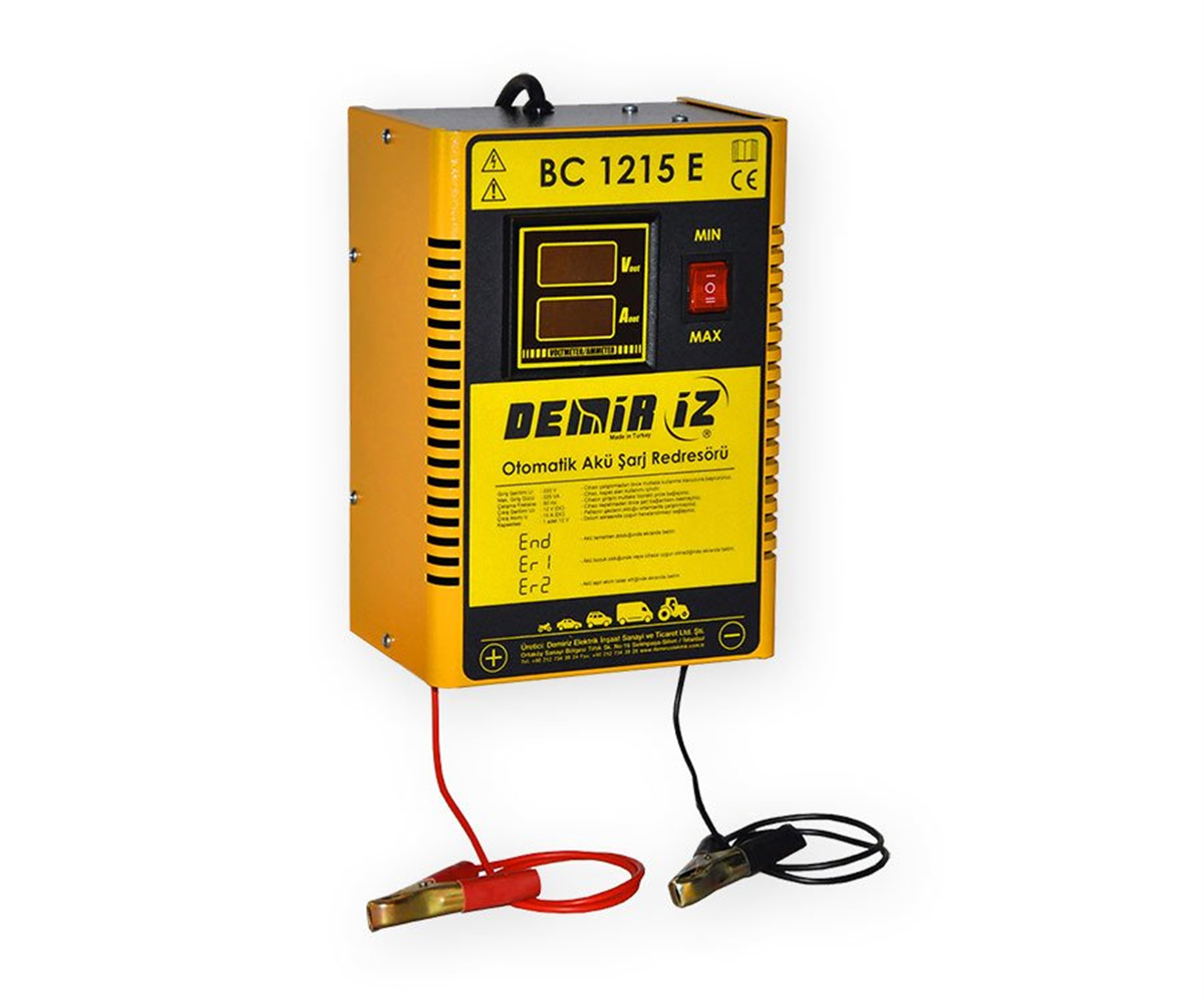 Demiriz Akü Şarj Redresörü 12v-15a Bc1215e
