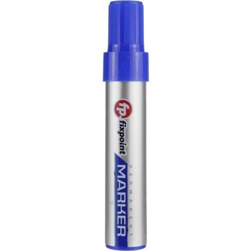 Fixpoint K-4993 Marker Kalemi Kesik Uç 6MM Mavi Paint Marker Kalemleri