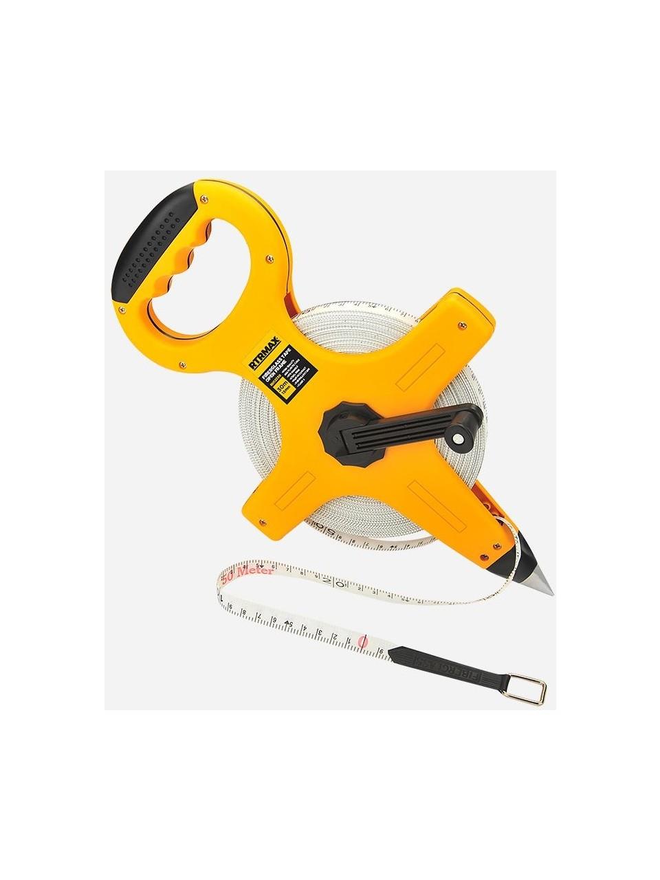 Rtrmax RH12250 Arazi Tipi Saplı Metre 13MM 50 MTArazi Tipi Metreler