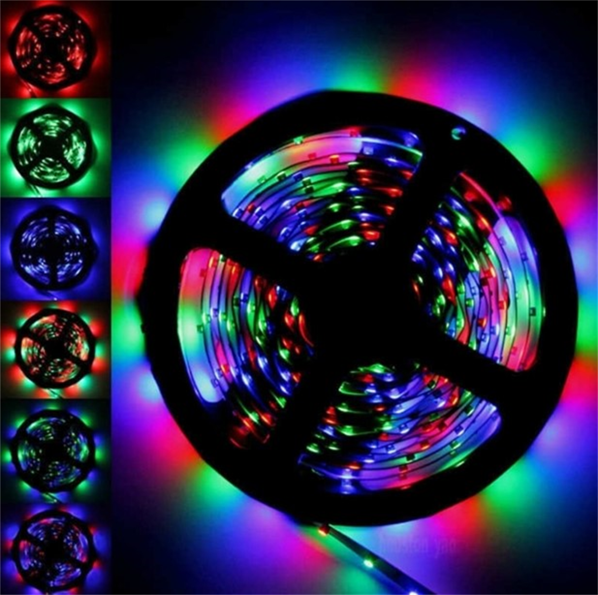 Ecs Şerit Led İç Mekan 3 Çipli 5 Mt RgbŞerit Led