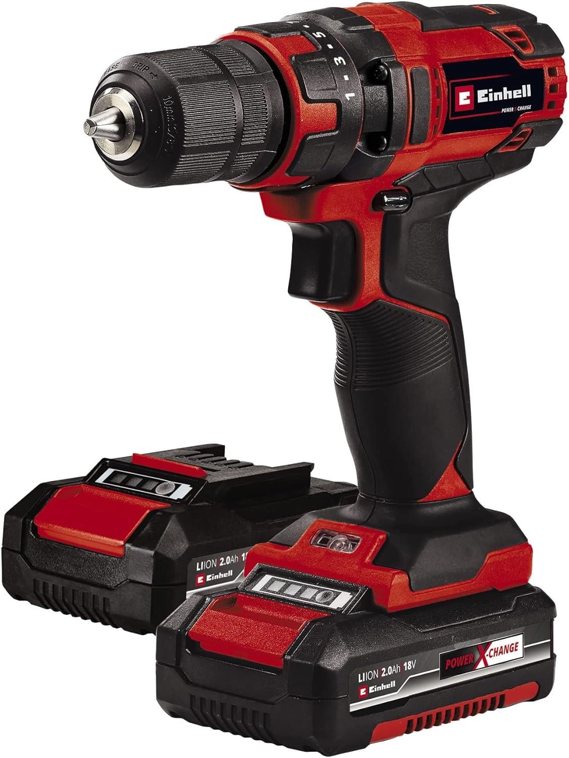 Einhell TC-CD 18/35 Lİ +39 (2*2.0Ah) Akülü Vidalama 4513957Akülü Matkaplar